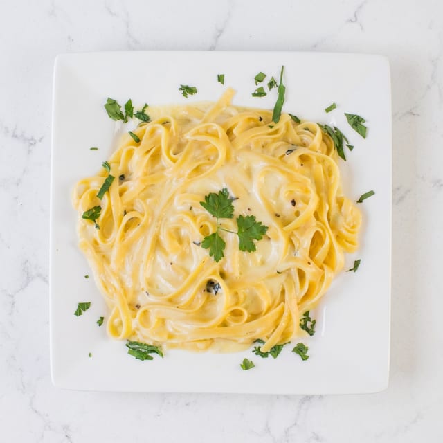 Fettuccine Alfredo.