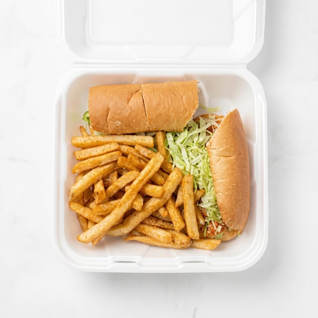 Cheeseburger Grinder.