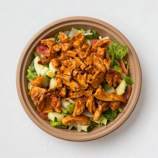 Buffalo or BBQ Chicken Salad.