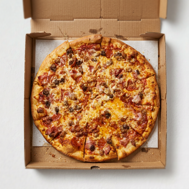 Meat Lovers Pizza.